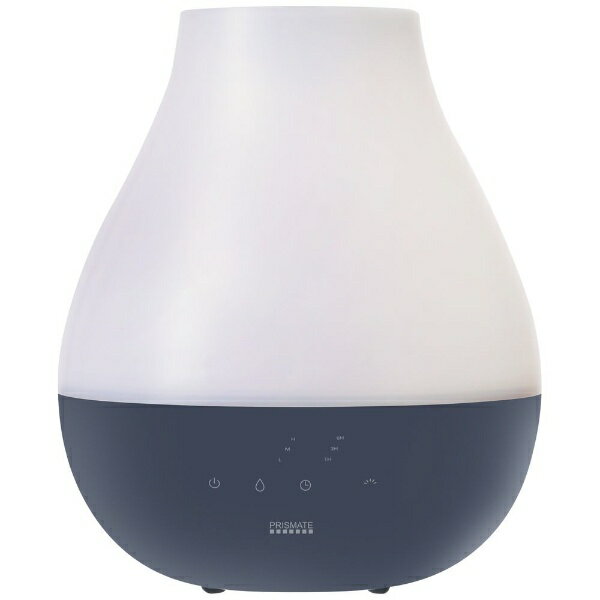 阪和｜HANWA ダブル抗菌上部給水加湿器 tear orb medium PRISMATE（プリズメイト） ネイビー PR-HF048-NV [超音波式]