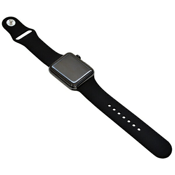 ラスタバナナ｜RastaBanana Apple Watch用 シリコンベルト スタンダード BK（42/44mm） RBLAW4401BK