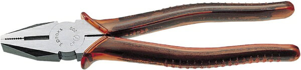 材料：S58C。グリップ材質：プラスチック。硬度（HRC)：57から64（刃部）。鉄線切断能力 ：3.4mm、銅線切断能力 ：4.0mm、より線切断能力 ：5.5mm2。