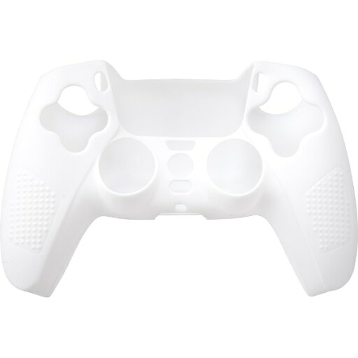 サイバーガジェット|CYBER Gadget PS5用 コントローラーシリコンカバー ホワイト CY-P5CRSC-WH【PS5】 サイバーガジェット|CYBER Gadget PS5用 コントローラーシリコンカバー ホワイト CY-P5CRSC-WH【PS5】