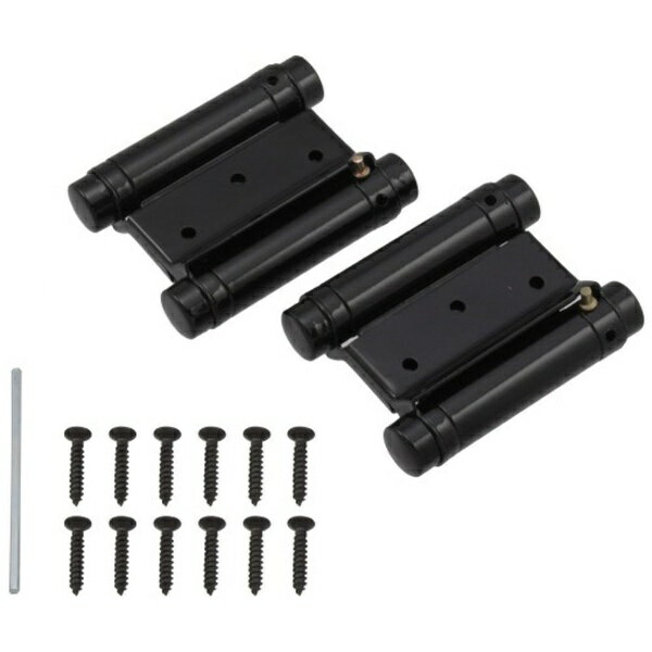 ハイロジック｜HILOGIK 26061 PEN黒塗り自由丁番（両開） 64mm 1組入 00026061-001