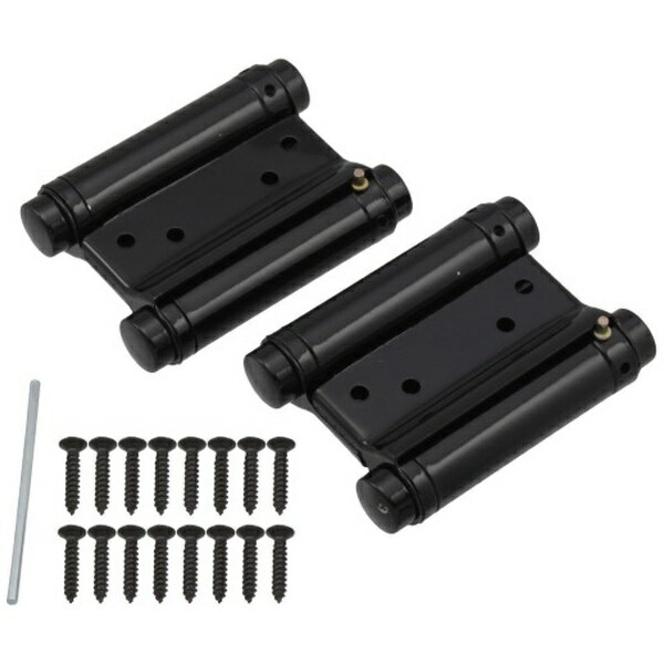 ハイロジック｜HILOGIK 26062 PEN黒塗り自由丁番（両開） 76mm 1組入 00026062-001