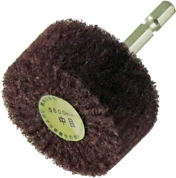 軸径：六角6.35mm。研磨部：50×25mm。粒度：#240。