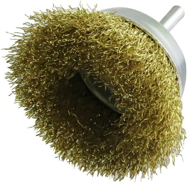 軸径：6mm。研磨部：65×25mm。線材：真鍮線。最高回転数：4,500min-1。