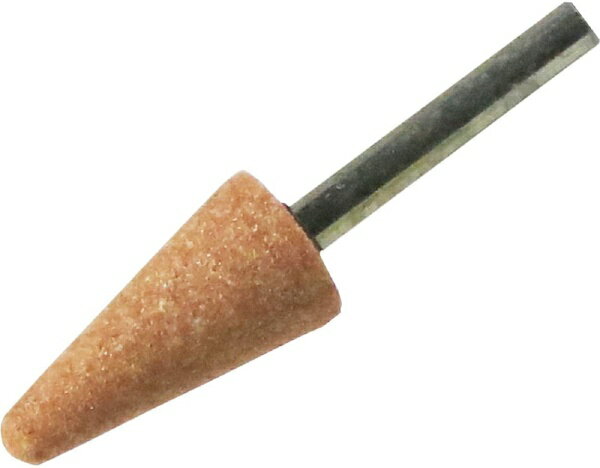 柳瀬｜YANASE ヤナセ 軸付砥石 WA (赤) 傘型 6mm軸 ヤナセ WA19U