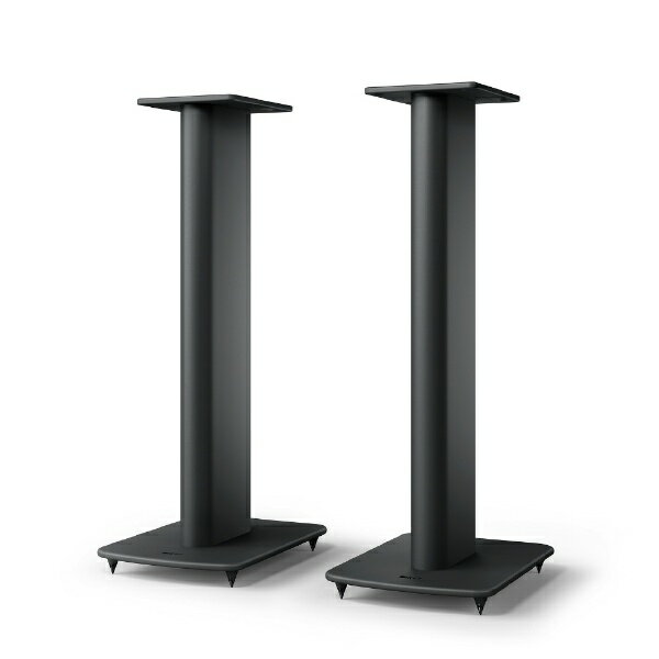 楽天楽天ビック（ビックカメラ×楽天）KEF｜ケーイーエフ スピーカースタンド（ペア） Carbon Black S2 Floor Stand Black