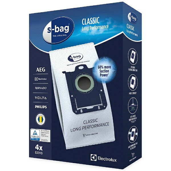 쥯ȥåElectrolux ݽѻѥå4Electrolux s-bag E201S