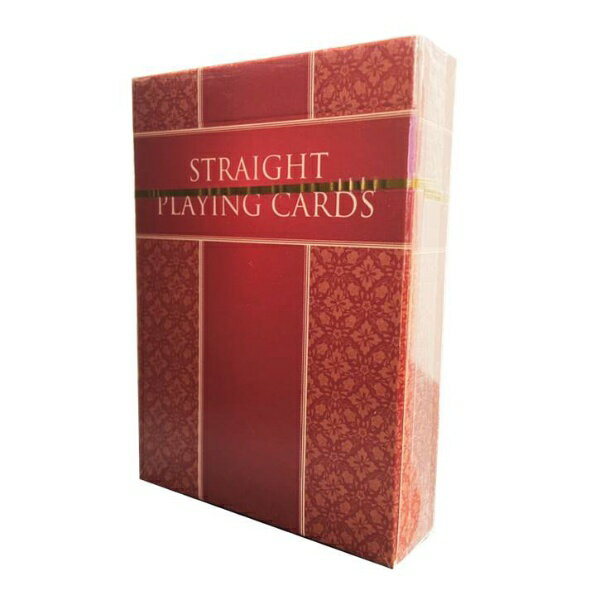 Straight Playing Cards｜ストレート・プレイング・カード Straight Playing Cards　赤