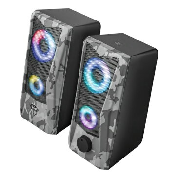 トラスト　TRUST 23379 PCスピーカー GXT 606 Javv RGB-Illuminated 2.0 Speaker Set [USB電源]