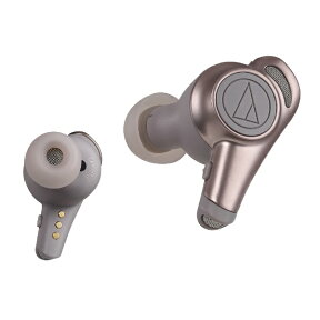 オーディオテクニカ｜audio-technica 完全ワイヤレスイヤホン ベージュゴールド ATH-CKR70TW BG [ワイヤレス(左右分離) /Bluetooth対応]【rb_cpn】【rb_audio_cpn】