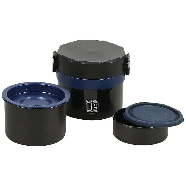 パール金属｜PEARL METAL オクタス ステンレスランチジャー 900 ネイビー HB-3774