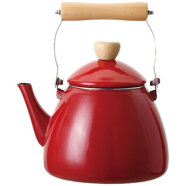 パール金属｜PEARL METAL クレヴィア ホーローケットル 2.5L レッド HB-5224