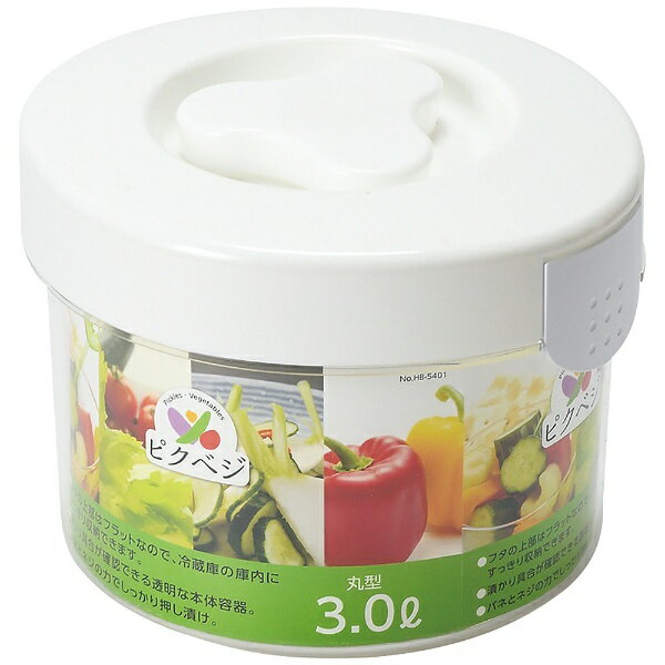 パール金属｜PEARL METAL ピクベジ 丸型漬物器 3L HB-5401