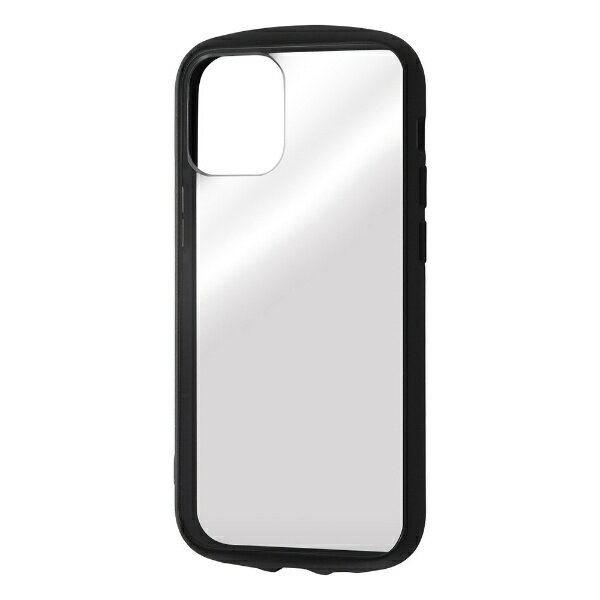 レイアウト｜rayout iPhone 12 mini 5.4インチ対応 耐衝撃ハイブリッド Puffull ブラック RT-P26CC14/CBM