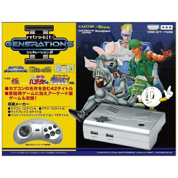 JNNEX｜ジェイネックス ジェネレーション2 Retro-bit GENERATIONS2 JNNEX