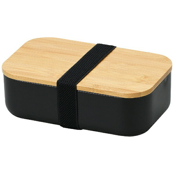 パール金属｜PEARL METAL ホームレーベル　竹製蓋ランチボックス1000（ブラック） D-0460
