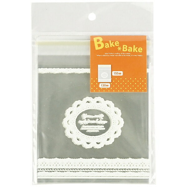 パール金属｜PEARL METAL ベイクベイク　マドレーヌ袋10cm用柄14枚入レース D-6435