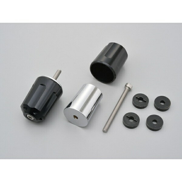 デイトナ｜DAYTONA 99837 ヘビーウエイトバーエンド（リボルバー）HONDA ブラック M6