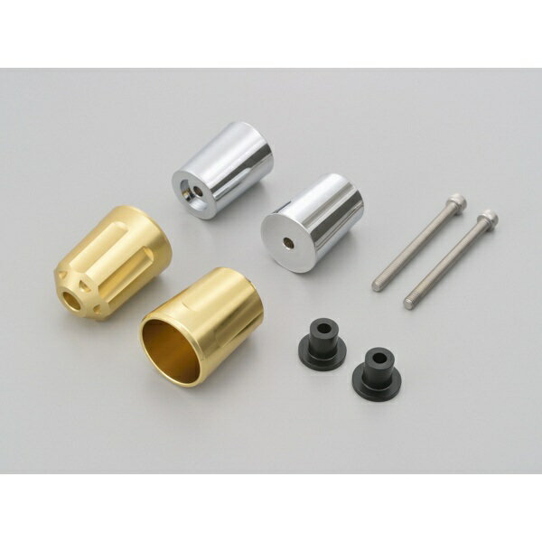 デイトナ｜DAYTONA 17279 ヘビーウエイトバーエンド（リボルバー）KAWASAKI シャンパンゴールド M6