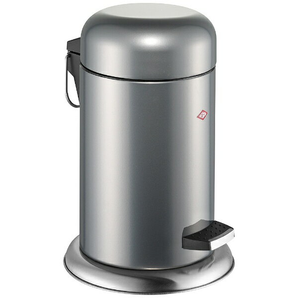 Wesco｜ウェスコ ペダルビン＆プラスチックライナー 3L CAPBOY メタリックシルバー 109012-11 [3L /ペダル式]［幅22cm×奥行23cm×高さ32.2cm]