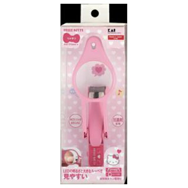 貝印｜Kai Corporation ハローキティ LEDルーペ付きツメキリ KK2525