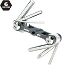 【エントリーで最大全額ポイント還元|8/22迄】 TOPEAK|トピーク マルチツール ミニ 6【6機能】 TOL2160000000