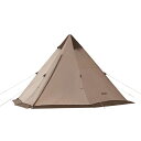 ロゴス|LOGOS テント&タープ Tradcanvas VポールTepee400-BA 71805573