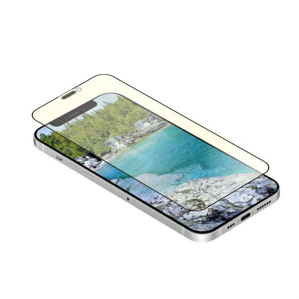 OWLTECH｜オウルテック iPhone 12 mini 5.4インチ対応 貼りミスゼロ トリプルストロング耐衝撃ガラス 光沢 ブルーライトカット