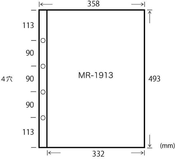 �����⥹���󥿡��ʥ���ʥ��COSMOS �٥�å����ץ�ߥ��� A3�Υӥ������ѥ�ե��� 10���� MR-1913 MR-1913