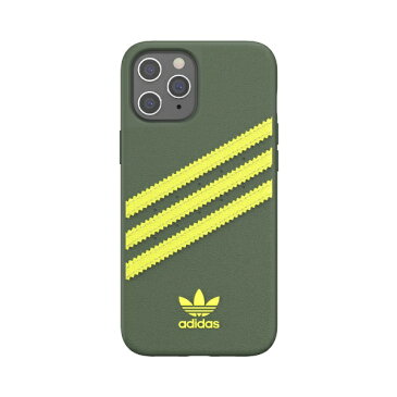 アディダス adidas iPhone 12 Pro Max 6.7インチ対応OR Moulded Case SAMBA FW20 イエロー 42255