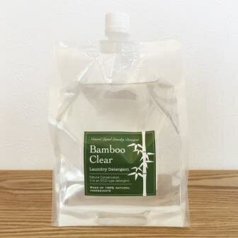 ethical bamboo｜エシカルバンブー バンブークリア　1L詰替パック エシカルバンブー