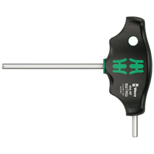 乐天商城 - WERA社｜ヴェラ Wera　454　T型ハンドルヘックスドライバー　HF　5　x　100　mm 0023342
