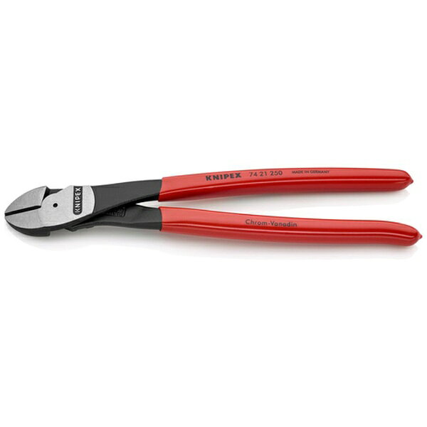 KNIPEX社|クニペックス KNIPEX 7421−250 強力型斜ニッパー(ベントタイプ) 7421-250