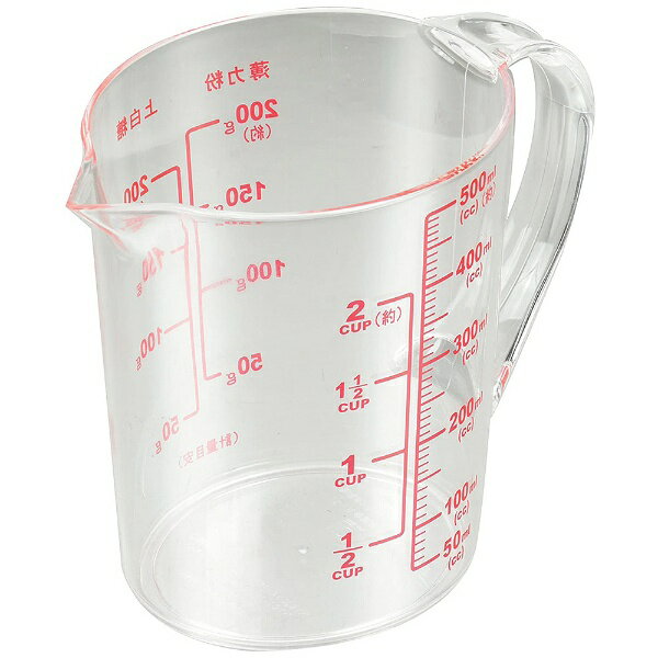 パール金属｜PEARL METAL シンプルベーシック　耐熱計量カップ500ml C-8939