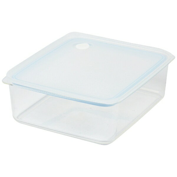 パール金属｜PEARL METAL EasyClean深型密閉保存容器L ブルー HB-2632 [約2300ml/電子レンジ対応/食洗..