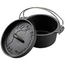 CAPTAIN STAG|キャプテンスタッグ ダッチオーブン14cm(幅180×奥行145×高さ100mm) UG-3060