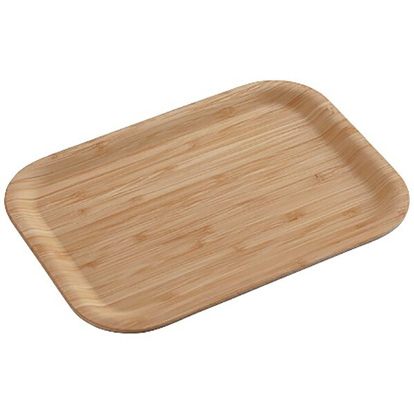 スベリ止め加工で持ち運びがし易いトレーです。竹の優しい木目を生かしたナチュラルなフォルム。スタッキング性にも優れ保管時も邪魔になりません。■サイズ： 幅280×奥行200×高さ13mm■材質： 積層合板（表・裏面： 竹、芯材： ポプラ）、表面加工（表面： ウレタン塗装、裏面： ラッカー塗装）
