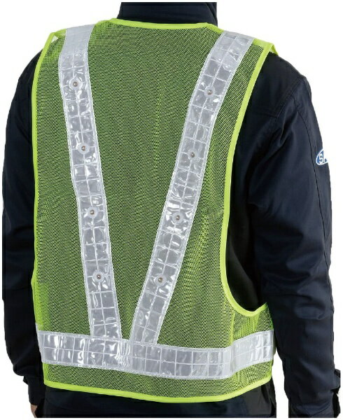 セーブインダストリー｜SAVE-INDUSTRY SAVE LED付蛍光ベスト SAVE SV-5943