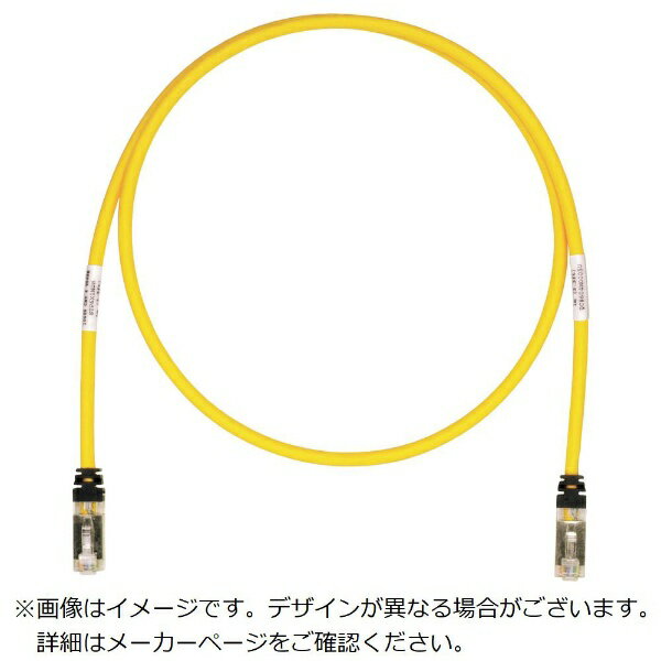 乐天商城 - パンドウイット｜PANDUIT パンドウイット　CAT6A／CAT6　シールドパッチコード　2．5m　黄　STP6X2．5MYL STP6X2.5MYL