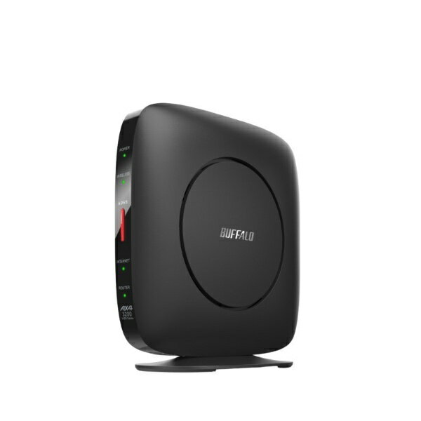 BUFFALO｜バッファロー Wi-Fiルーター 親機 AirStation ブラック WSR-3200AX4S-BK ［Wi-Fi 6(ax) /IPv6対応］...