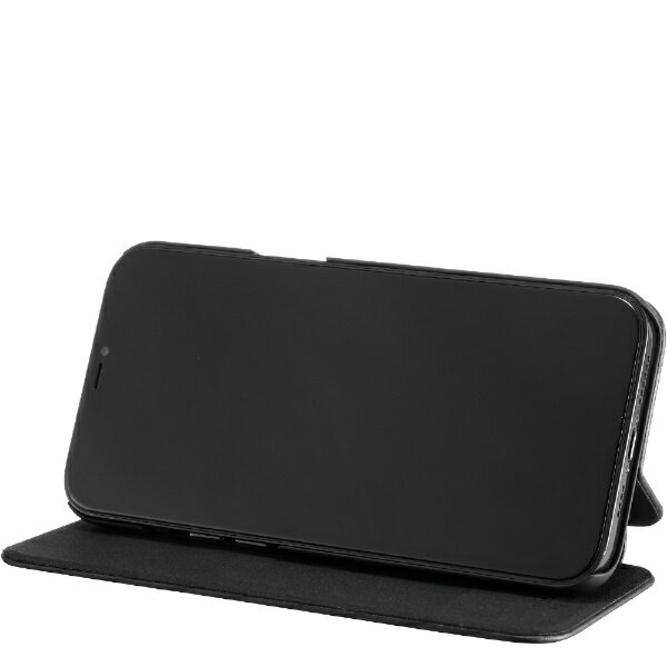 HOLDIT｜ホールディット iPhone 12ProMAX 用 Slim Flip手帳スタンド機能付 14809 ブラック