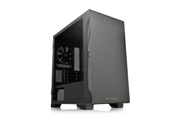 THERMALTAKE｜サーマルテイク PCケース S100 TG ブラック CA-1Q9-00S1WN-00