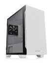 THERMALTAKE｜サーマルテイク PCケース S100 TG Snow Edition ホワイト CA-1Q9-00S6WN-00