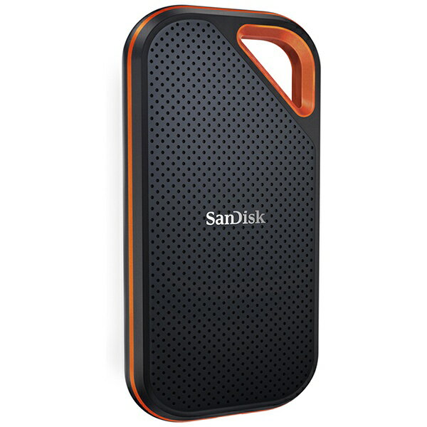 サンディスク｜SanDisk SDSSDE81-2T00-J25 外付けSSD USB-C＋USB-A接続 エクストリームプロ V2 2TB /ポータブル型