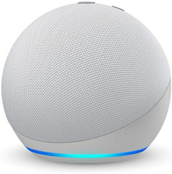 Amazon　アマゾン Echo Dot (エコードット) 第4世代 - スマートスピーカー with Alexa グレーシャーホワイト B084KQRCGW [Bluetooth対応 /Wi-Fi対応]