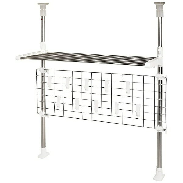 パール金属｜PEARL METAL ステージア 突っ張り キッチンネット＆パイプラック HB-3742