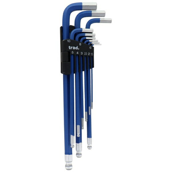 Wrenches - 三共コーポレーション｜SANKYO CORPORATION TRAD カラーロングボールポイントセットTBL-9#823352