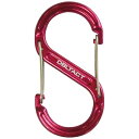 三共コーポレーション|SANKYO CORPORATION DT アルミS型カラビナDT-AKS-60Rレッド #360512