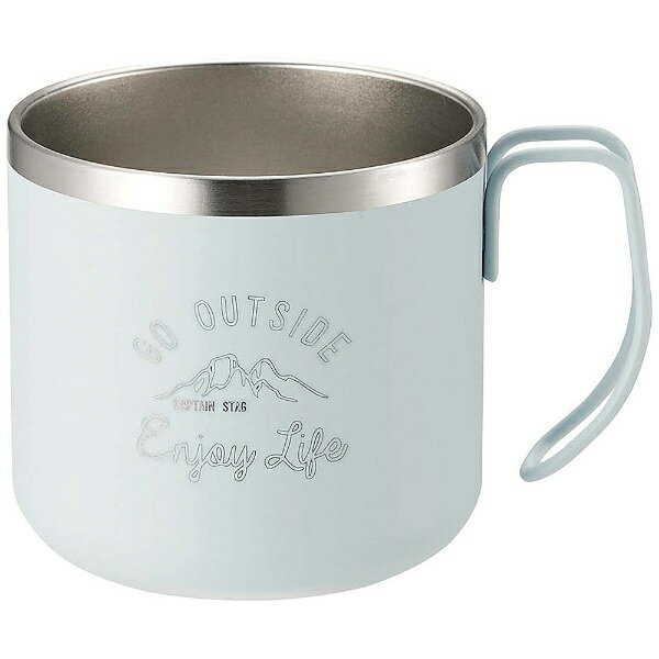 CAPTAIN STAG｜キャプテンスタッグ モンテ　ダブルステンレスマグカップ350（サックス） UE-3432のサムネイル