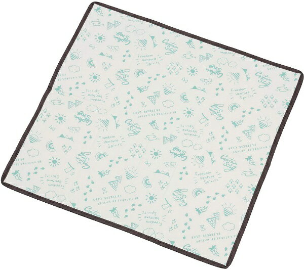 クッション付きでお尻が痛くなりにくいシートです。小さく折り畳めます。■サイズ： 幅500×奥行500mm■材質： 本体表地： OPPフィルム、本体内面： PE発泡ウレタンアルミ蒸着、断熱材： ポリエチレン